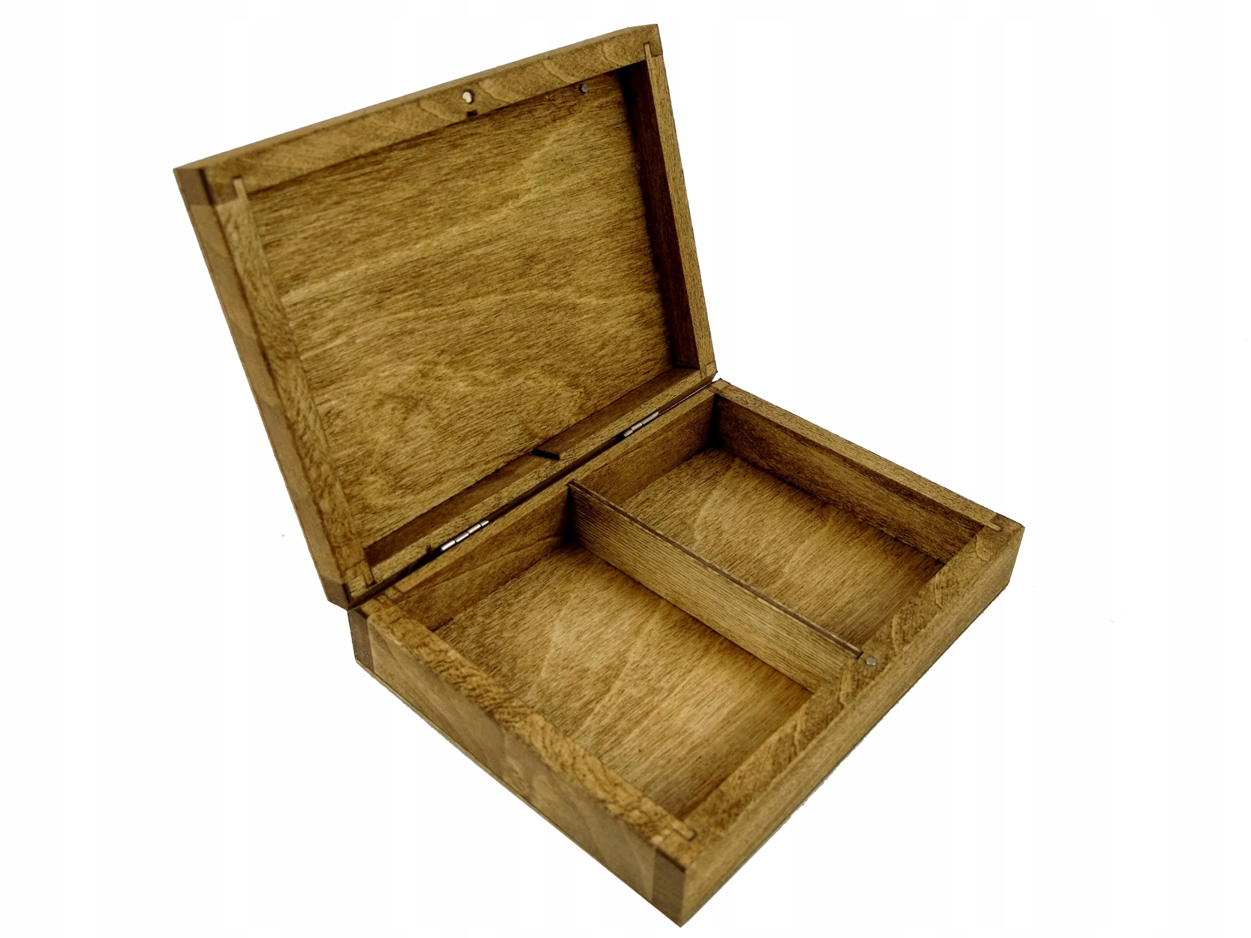 

Szkatułka Na Obrączki Pudełeczko Brązowe Nowe Mal