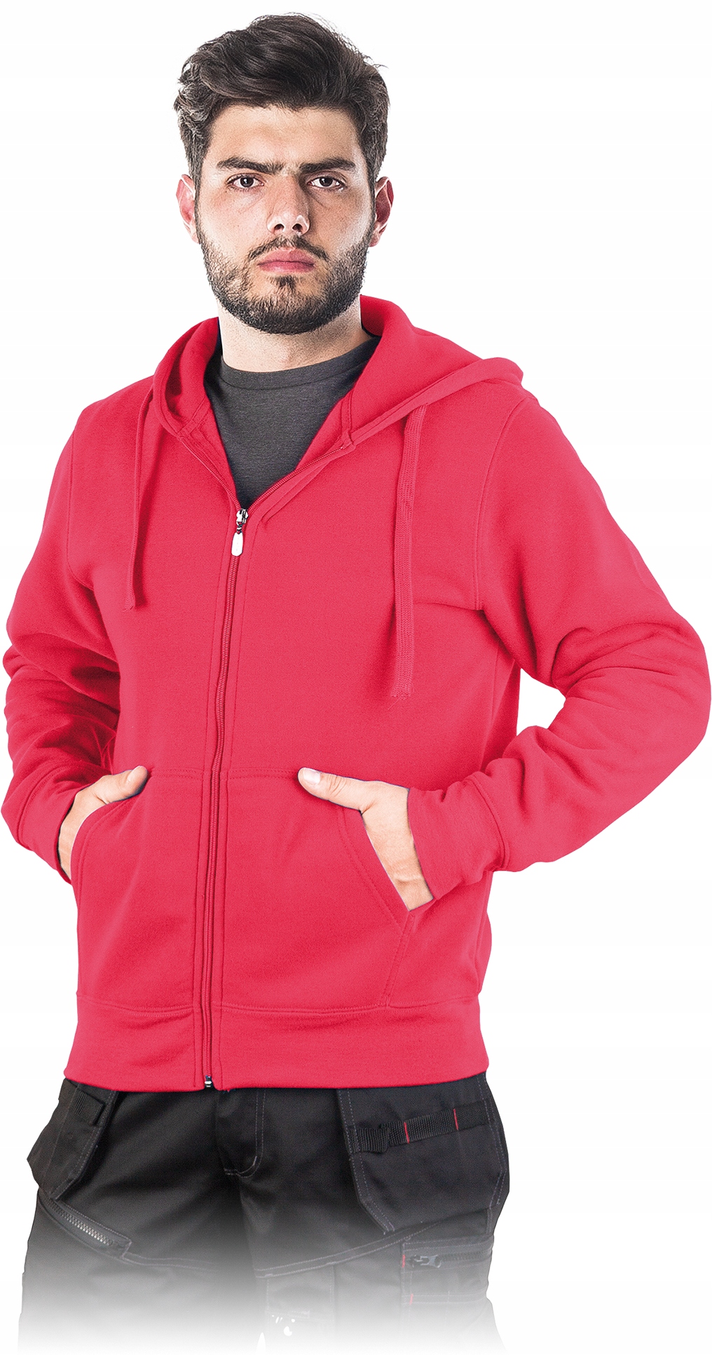 

Bluza rozpinana z kapturem Reis Smoker