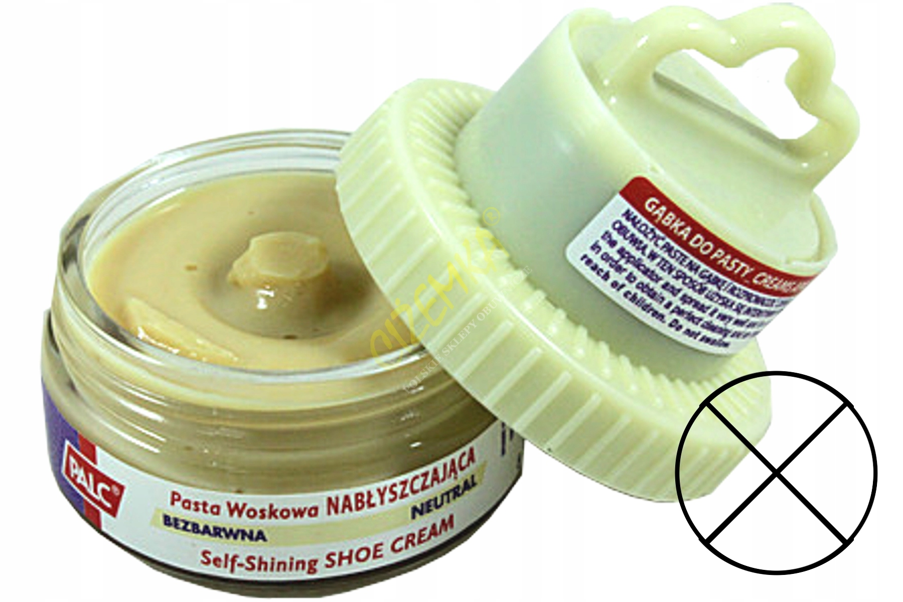 PALC PASTA krem woskowa DO SKÓR butów BEZBARWNA