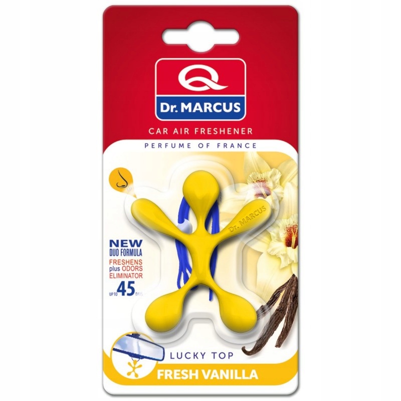 Zapach DR.MARCUS Lucky Top Fresh Vanilla samochód