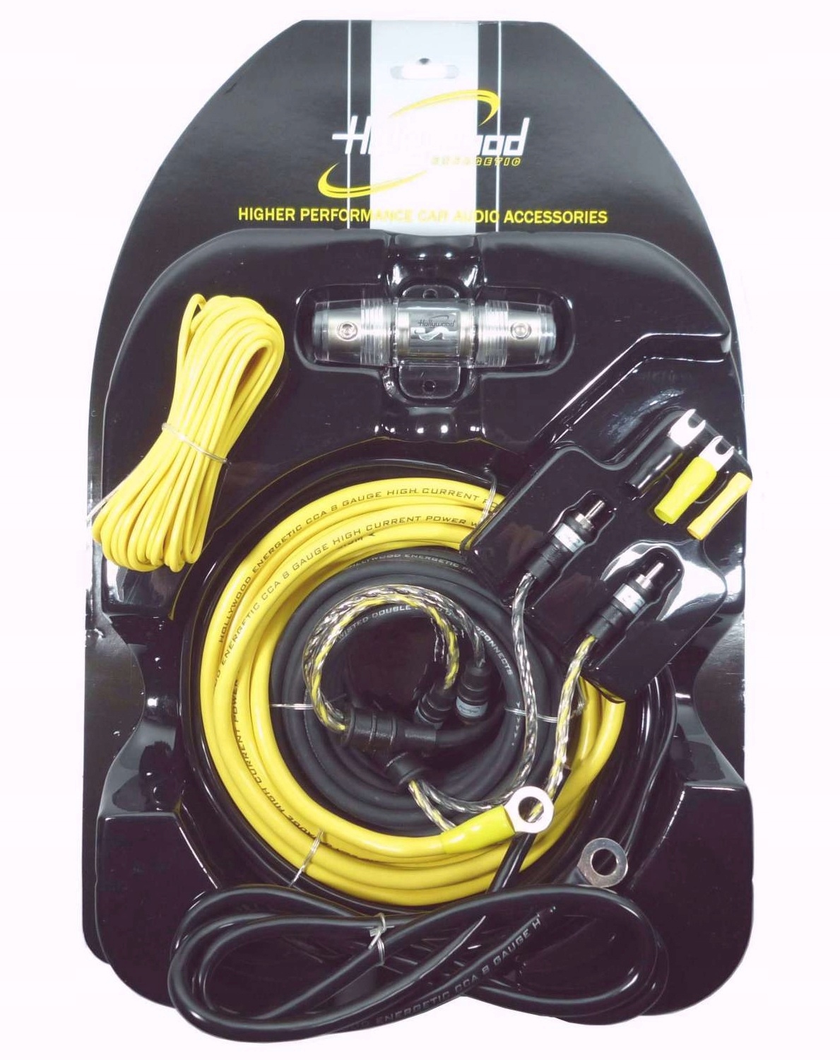 Kable do wzmacniacza 8GA 50A Tuba Wzmacniacz [B541 Marka Hollywood