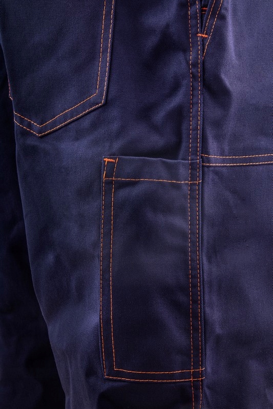 Spodnie SPAWALNICZE TRUDNOPALNE PROFFLAM MOCNE 64 Rodzaj spodni ogrodniczki