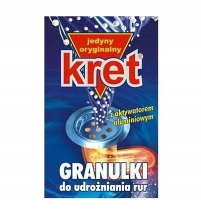 

Kret Granulki do Udrażniania Rur saszetka 40g