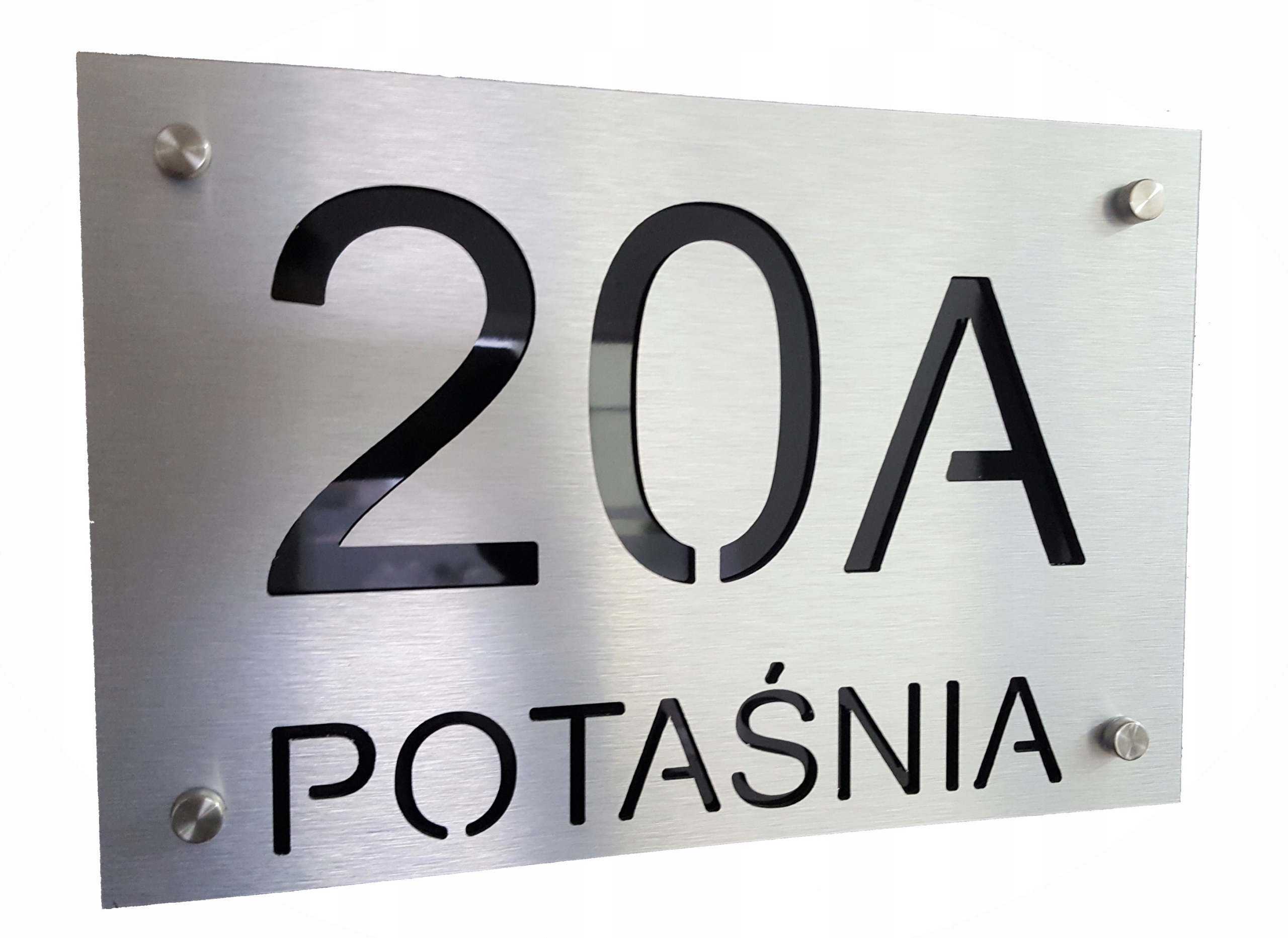 Tabliczka tablica na DOM ADRESOWA NUMER 30x20cm