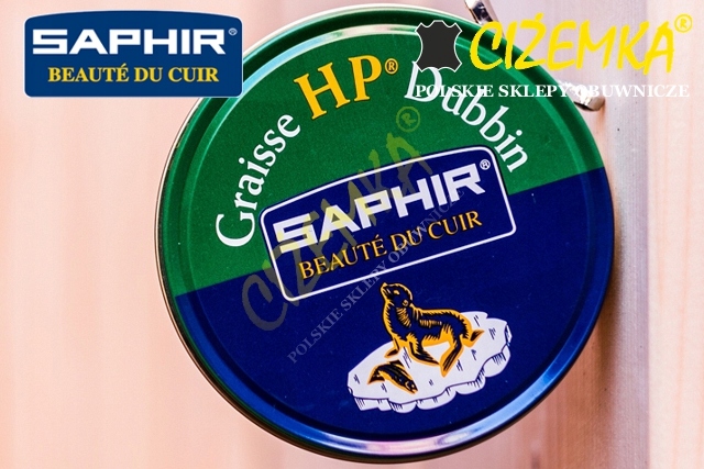 SAPHIR DUBBIN HP TŁUSZCZ SKÓRY BUTÓW PASTA NEUTRAL Płeć uniseks