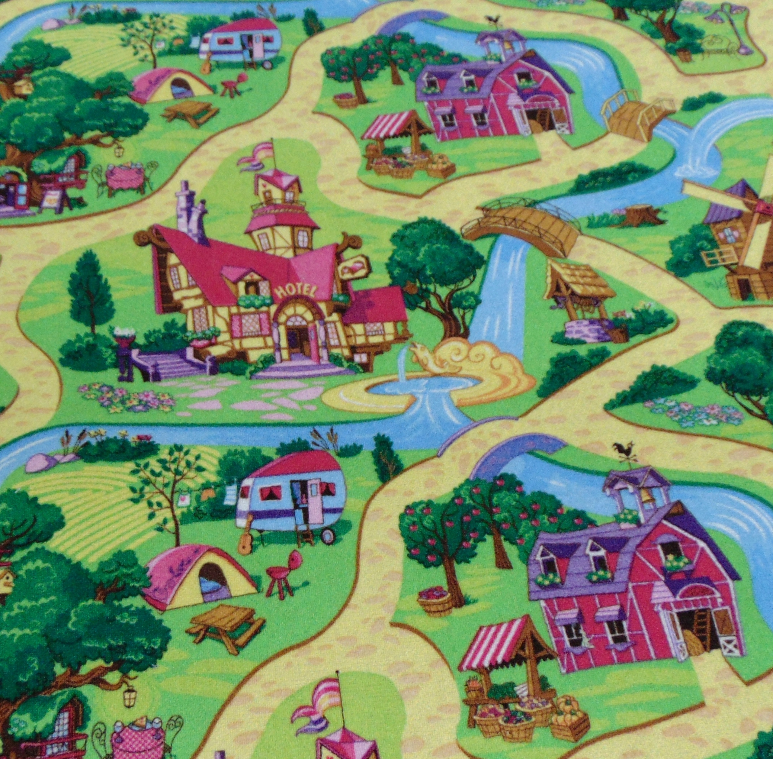 

Wykładzina Dywanowa Dla Dzieci Candy Town szer 3 m