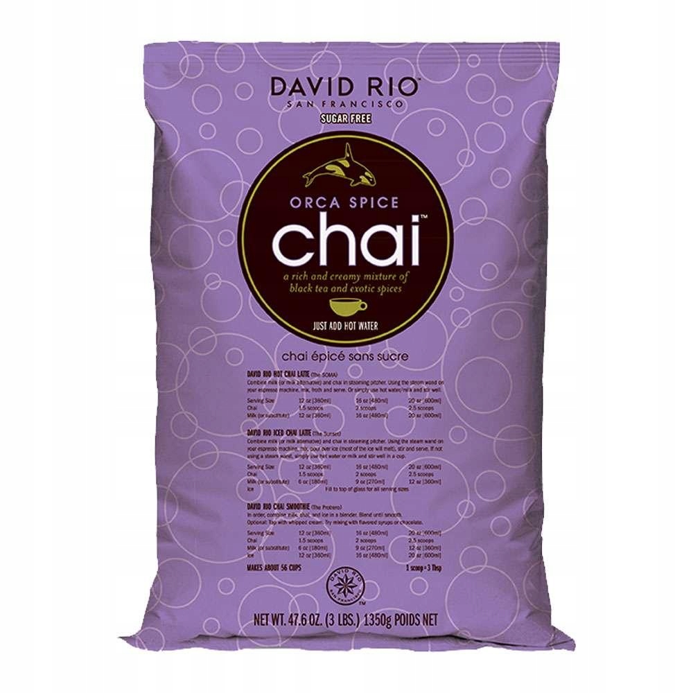 Levně David Rio Orca Spice Chai Latte Coffee sypký čaj 1350 g