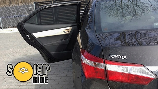 ZASŁONKI DEDYKOWANE Toyota Corolla 11 XI 2013-2019 Rodzaj osłony przeciwsłoneczne