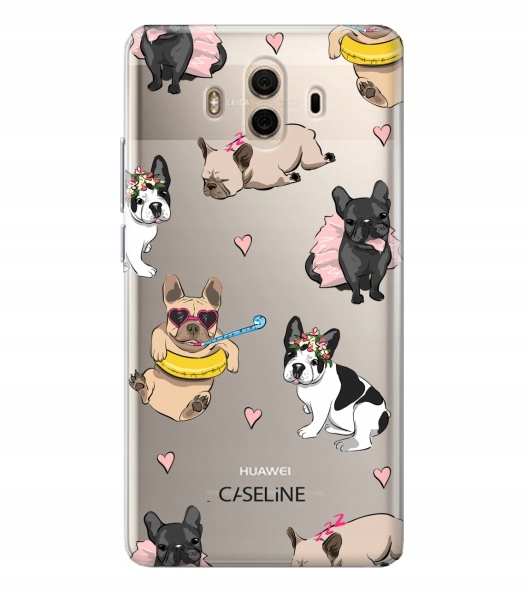 

Etui do Huawei Mate 10 case guma 500 wzory + Szkło