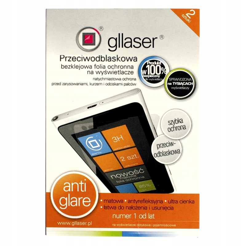 

Folia ochronna Gllaser Anti-Glare Polar Ignite