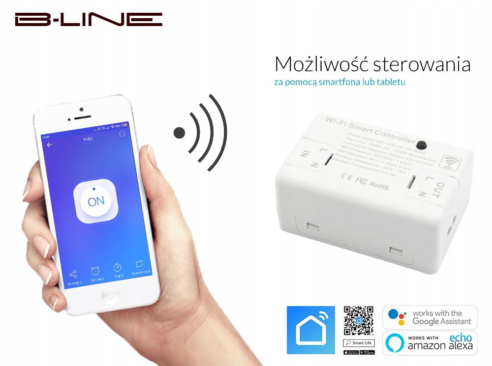Smart Controller PRZEKAŹNIK MODUŁ WI-FI odbiornik