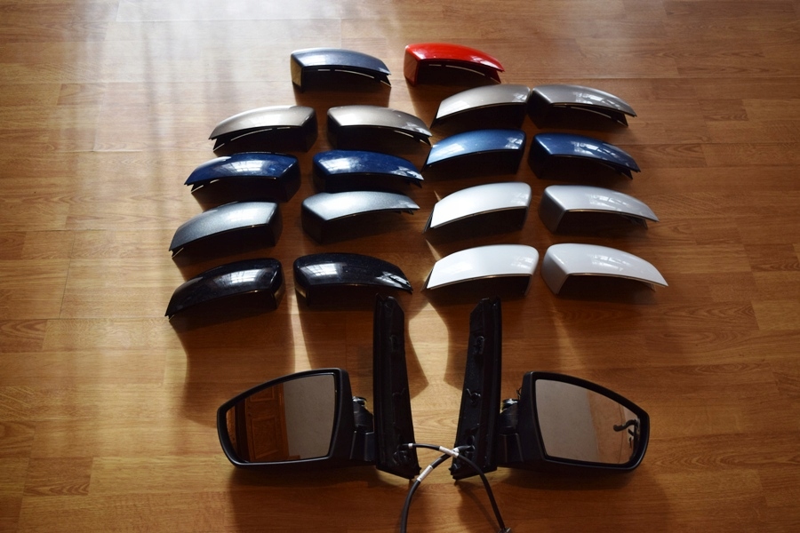 LUSTERKO LEWE PRAWE 6PIN ELEKTRYCZNIE OGRZEWANE FORD C-MAX MK2 ASO ROK 2011