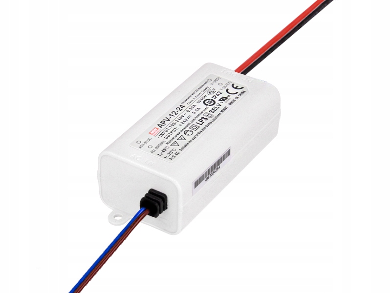

Zasilacz do taśm Led Mean Well Apv 24V 0,5A 12W