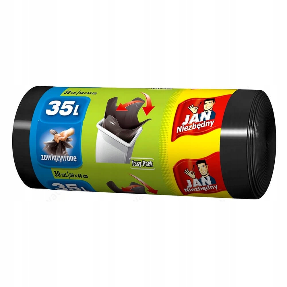 

Jan Niezbędny Worki na śmieci Easy Pack 35l 30 szt