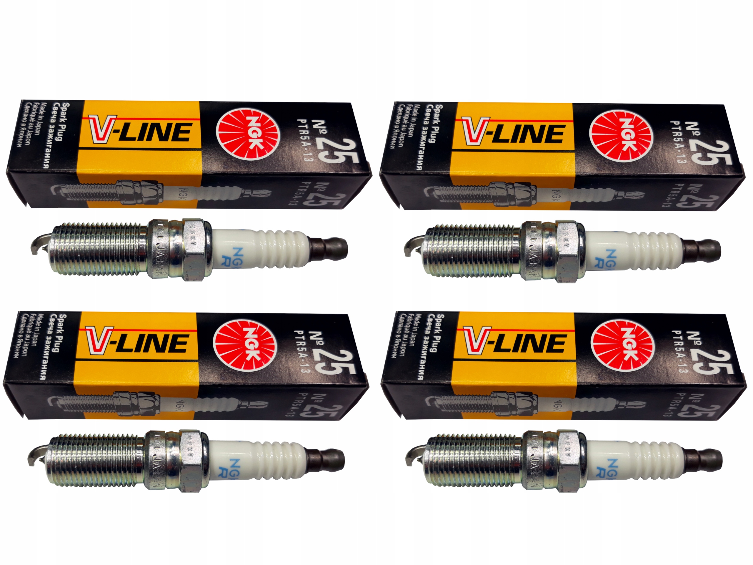 Svíčky Ngk V-Line 25 PTR5A-13 Focus Mondeo 4 ks