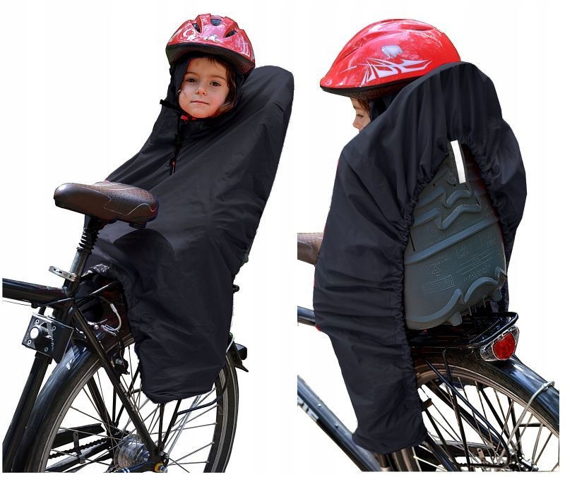 OSŁONA DZIECKA NA FOTELIK ROWEROWY NOOK ODBLASK 1