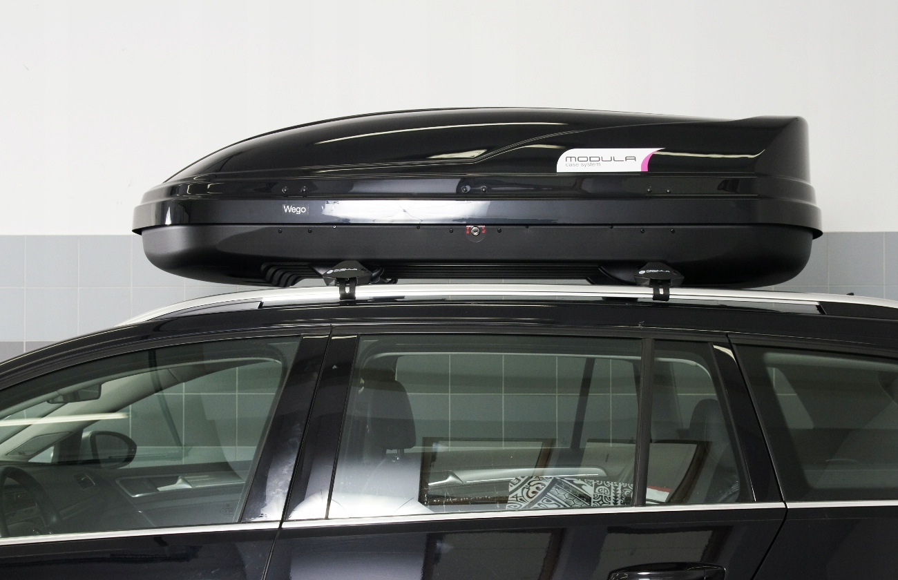 Bagaznik BOX Dachowy MODULA WeGo 450L 175x82x44cm Ski set 6