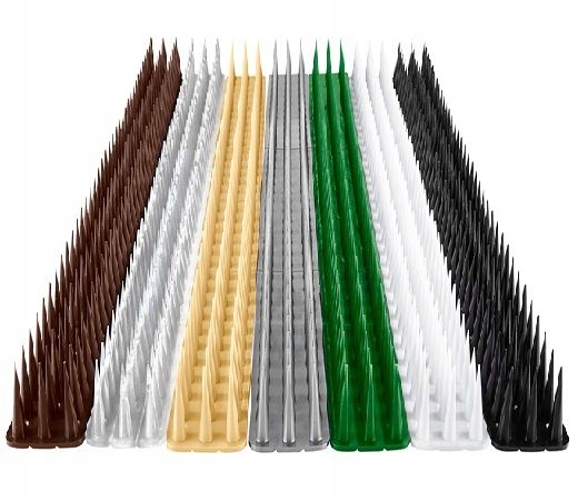 Kolce na gołębie listwa na ptaki kuny koty szara Marka JACOPIC