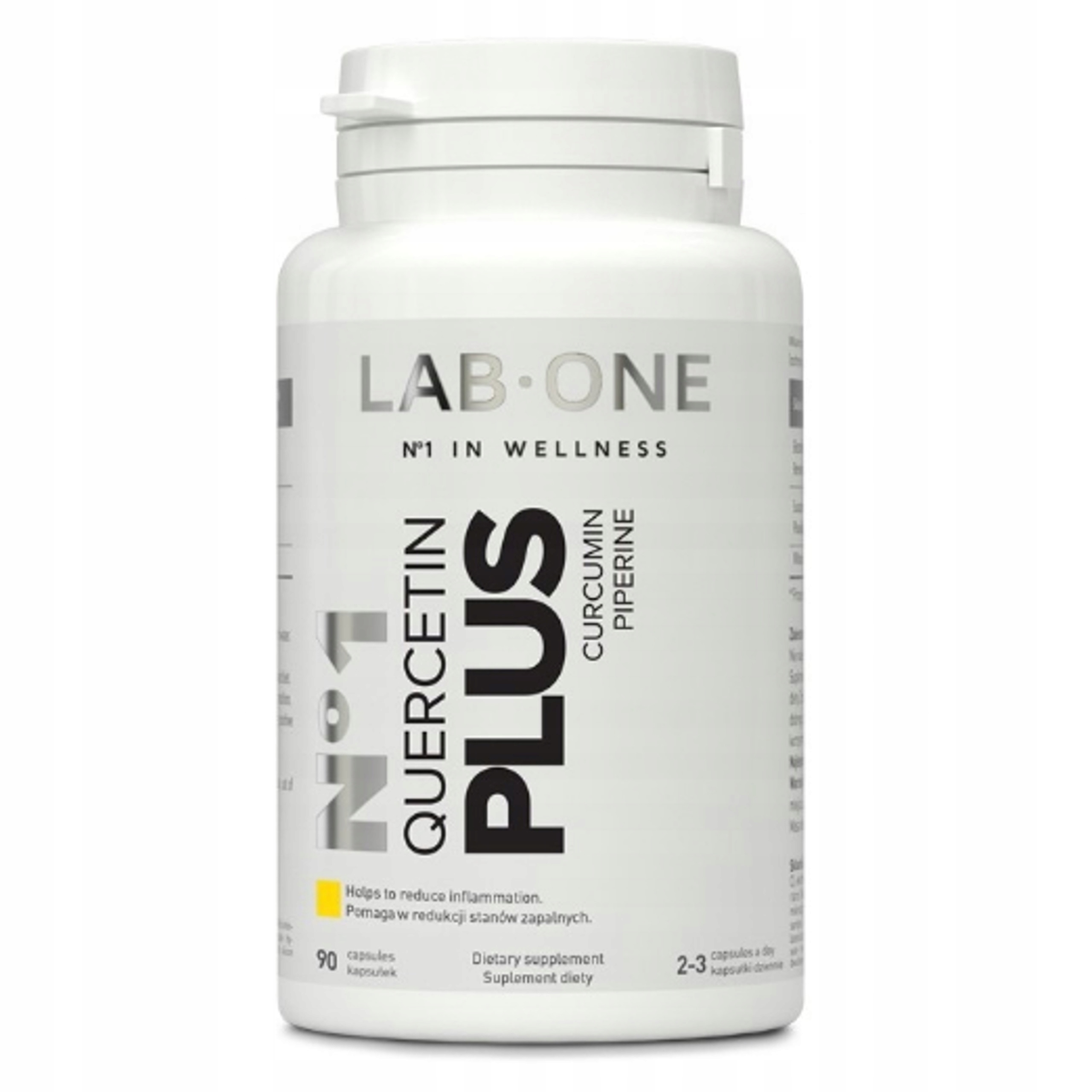 

Lab One N°1 Quercetin Plus 90 Kwercetyna Kurkumina