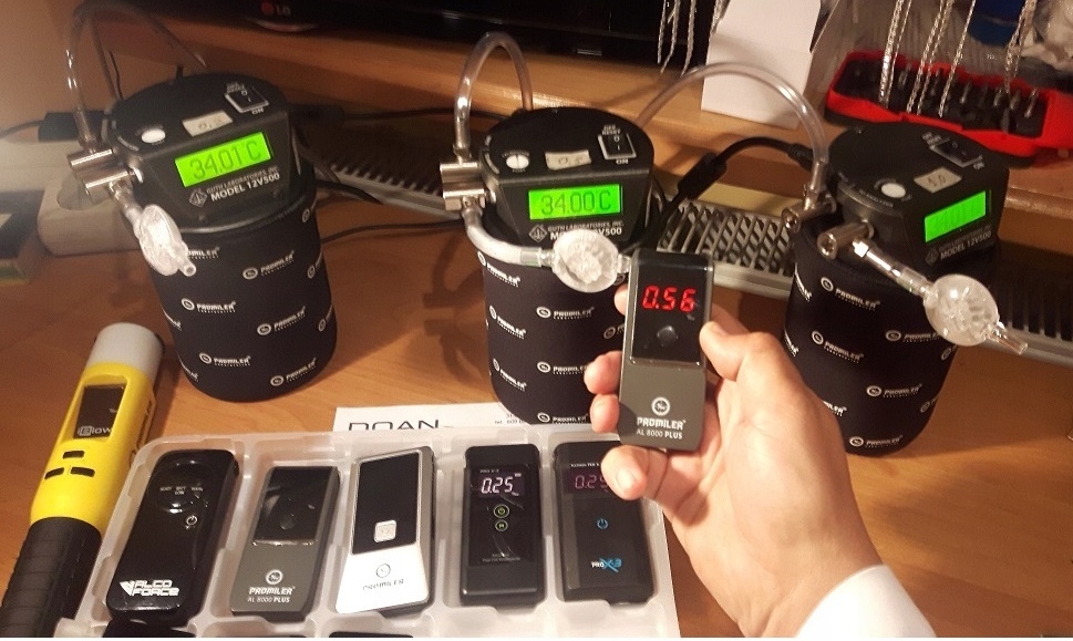 Alkomat PROMILER iSOBER 30 4 x wiekszy sensor Measuring range 04