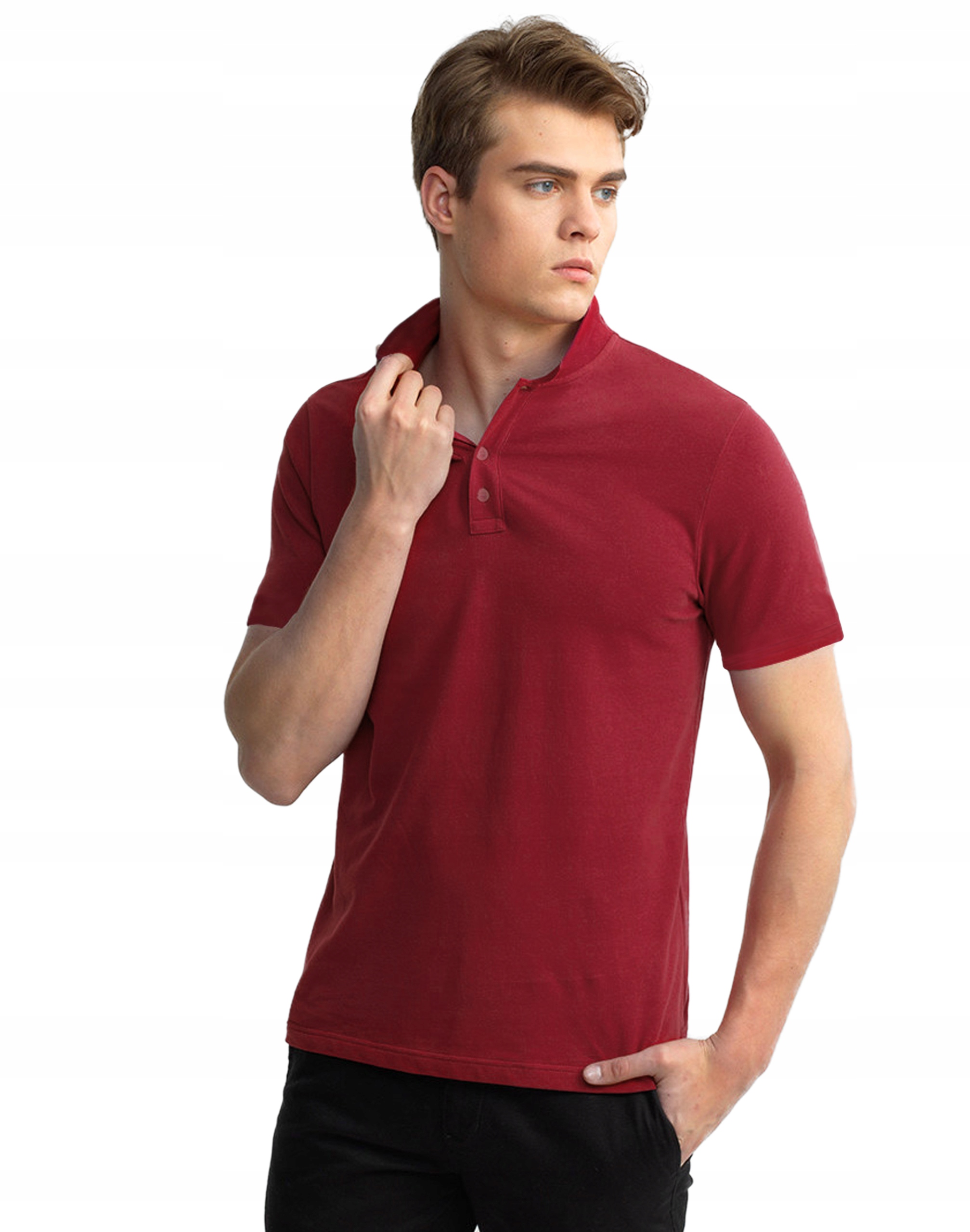 

Duża Koszulka Polo Męska Polówka 72560 3XL burgund