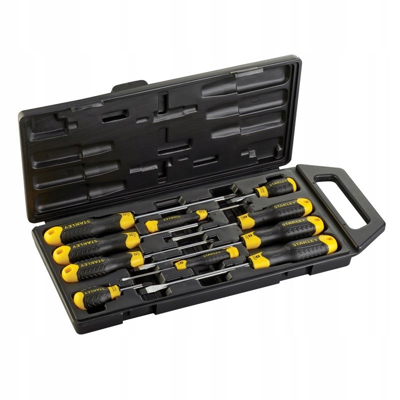 Stanley Sada Šroubováků 10 ks Cushion Grip Pl+ph