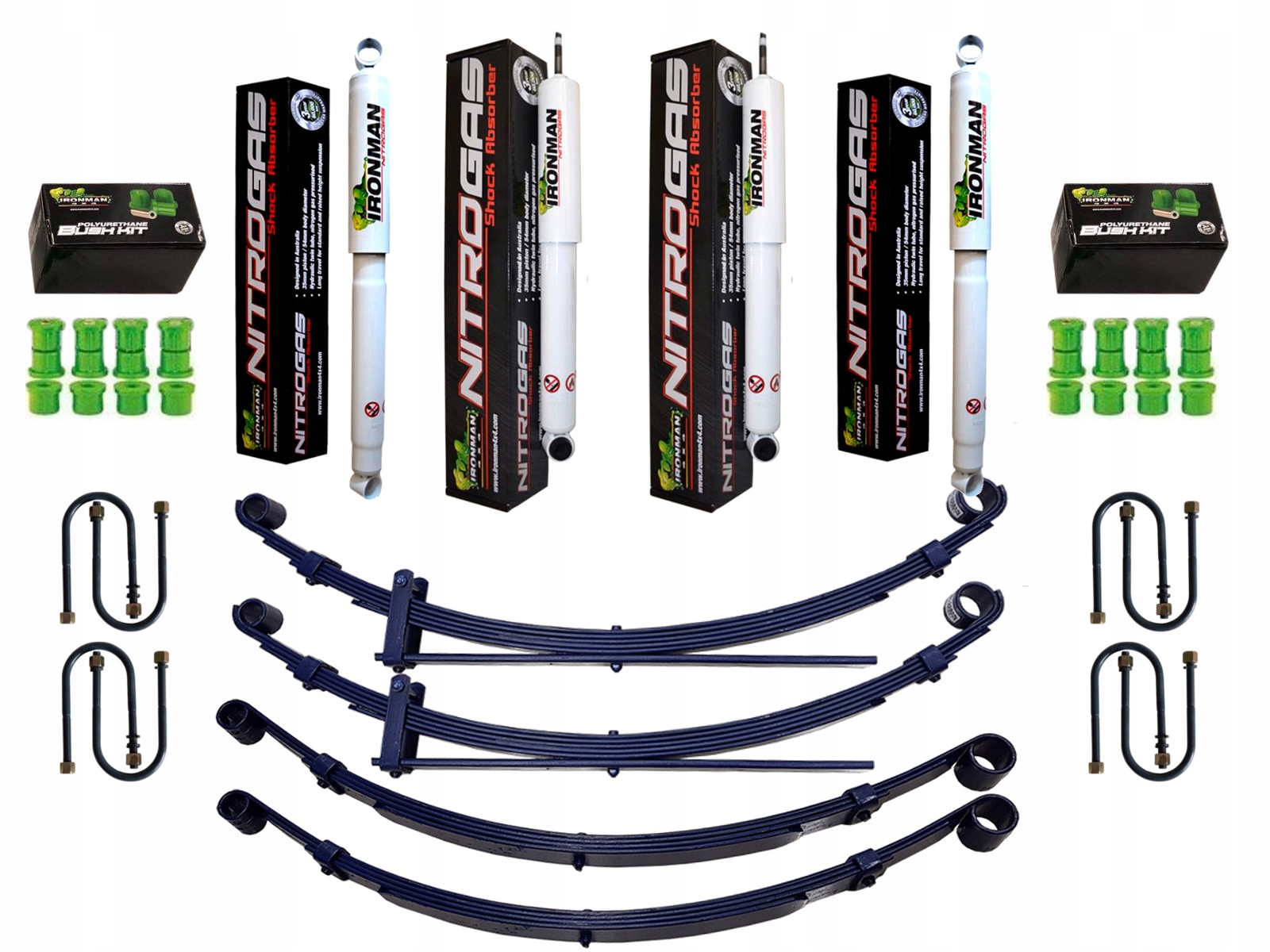 КОМПЛЕКТ ПІДВІСКИ + 2 ДЮЙМА SUZUKI SAMURAI IRONMAN