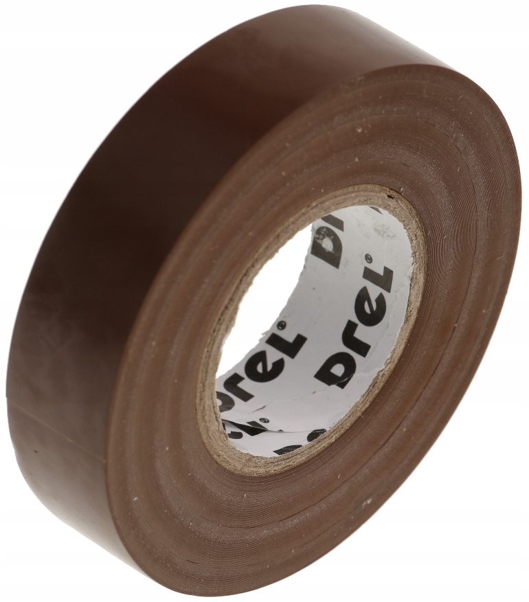 

Drel Taśma Izolacyjna Brązowa 19 mm 20 m Pvc