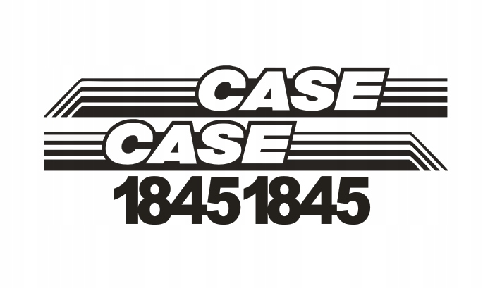 Samolepky – nálepka Case 1845