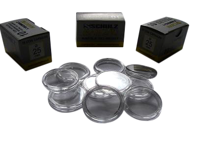 

Kapsle Na Monety 10 sztuk 25 mm