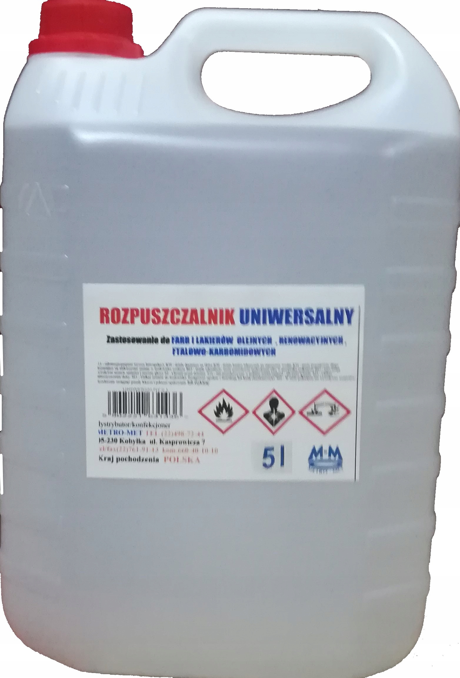 

Rozpuszczalnik Uniwersalny 5L