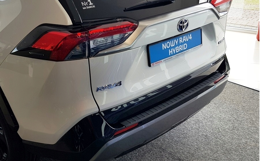 NAKŁADKA OCHRONNA NA ZDERZAK TOYOTA RAV4 2019 - Strona zabudowy tył