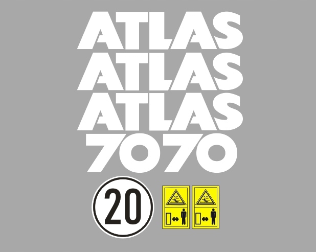 Samolepky Atlas Ar 70