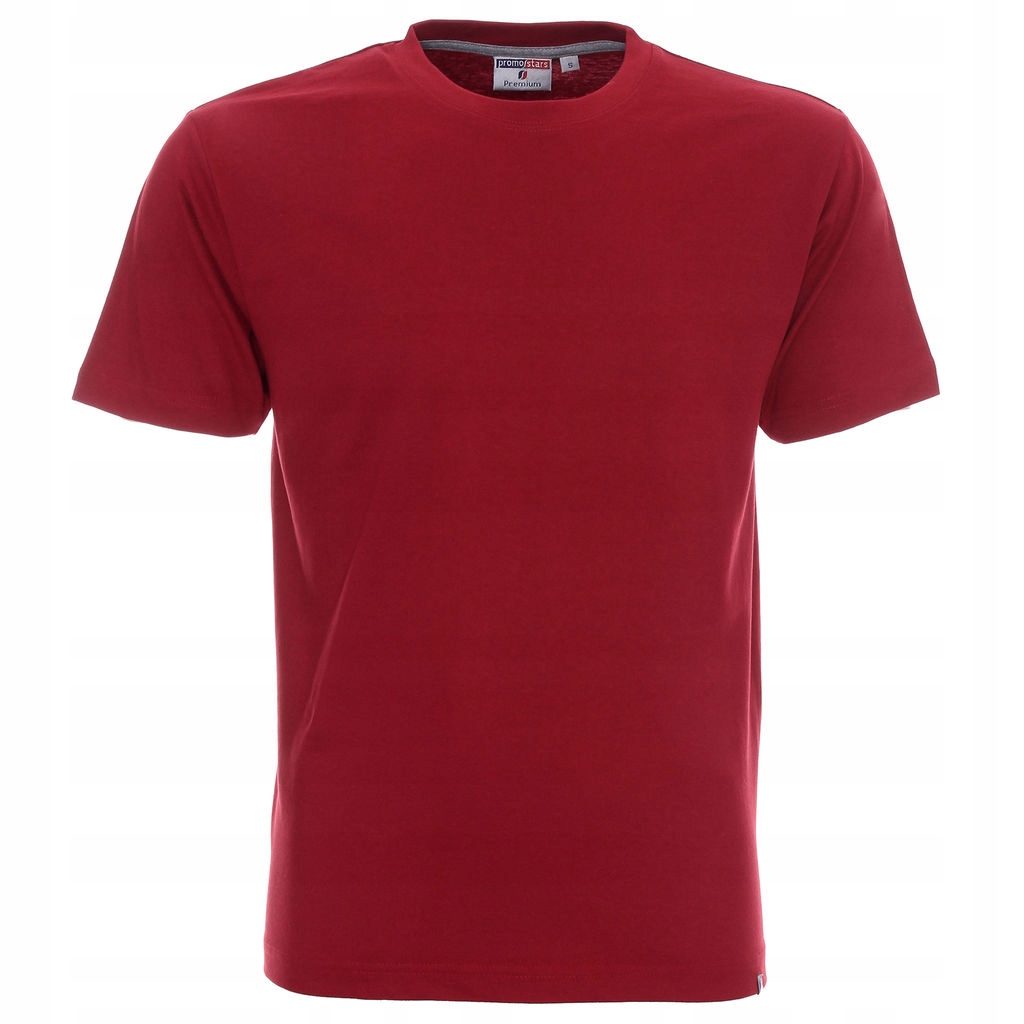koszulka męska BAWEŁNIANA CZERWONA PREMIUM PROMOSTARS R. L Marka Promostars