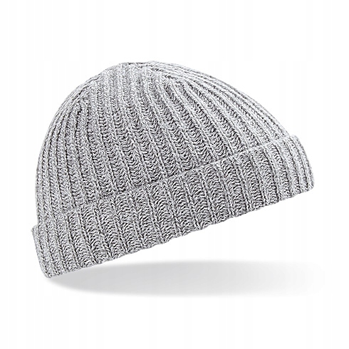 

Czapka Zimowa Trawrel Beanie Ciepła Prążkowana