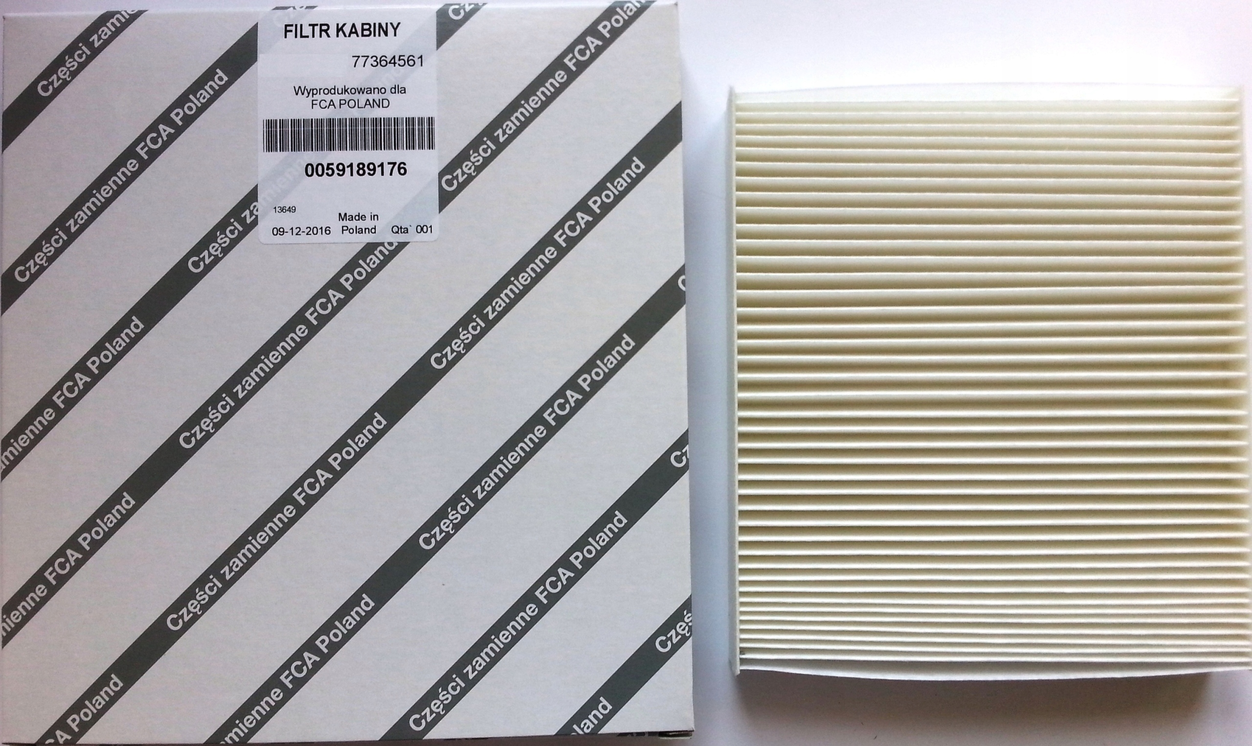 

Filtr kabinowy Fiat Linea Tipo Doblo Qubo Fiorino