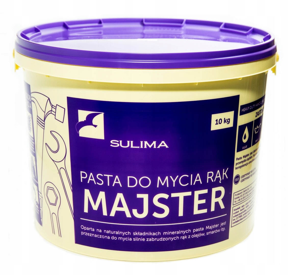 Pasta do mycia rak MAJSTER SULIMA 10kg GRATIS