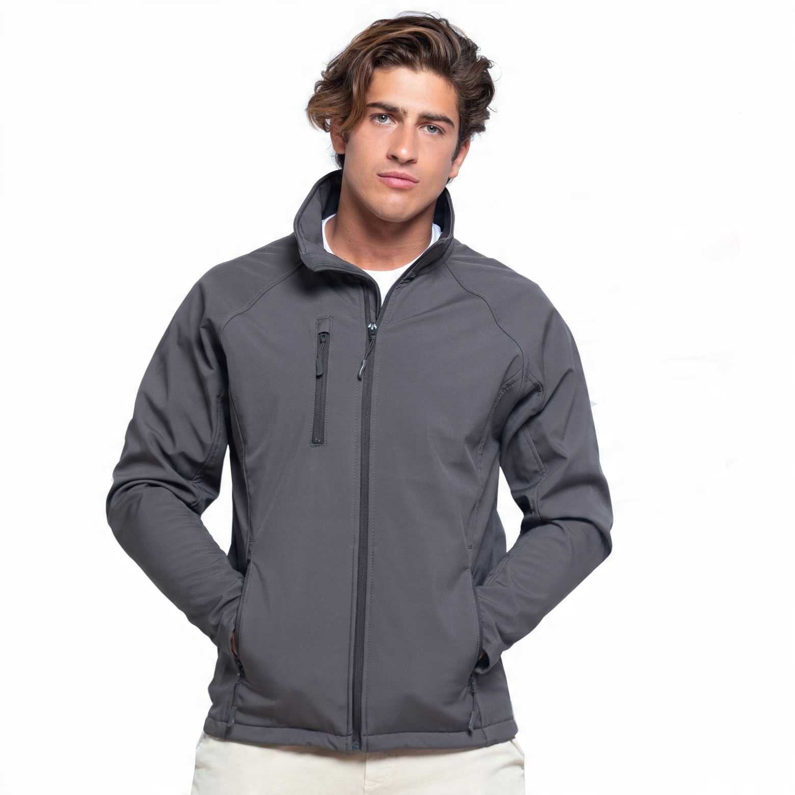 

Jhk Kurtka Męska Softshell Bluza r.S