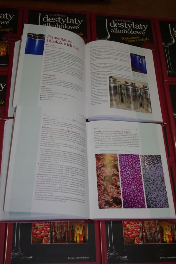 Książka Destylaty Alkoholowe Josef Pischl Tytuł Destylaty alkoholowe