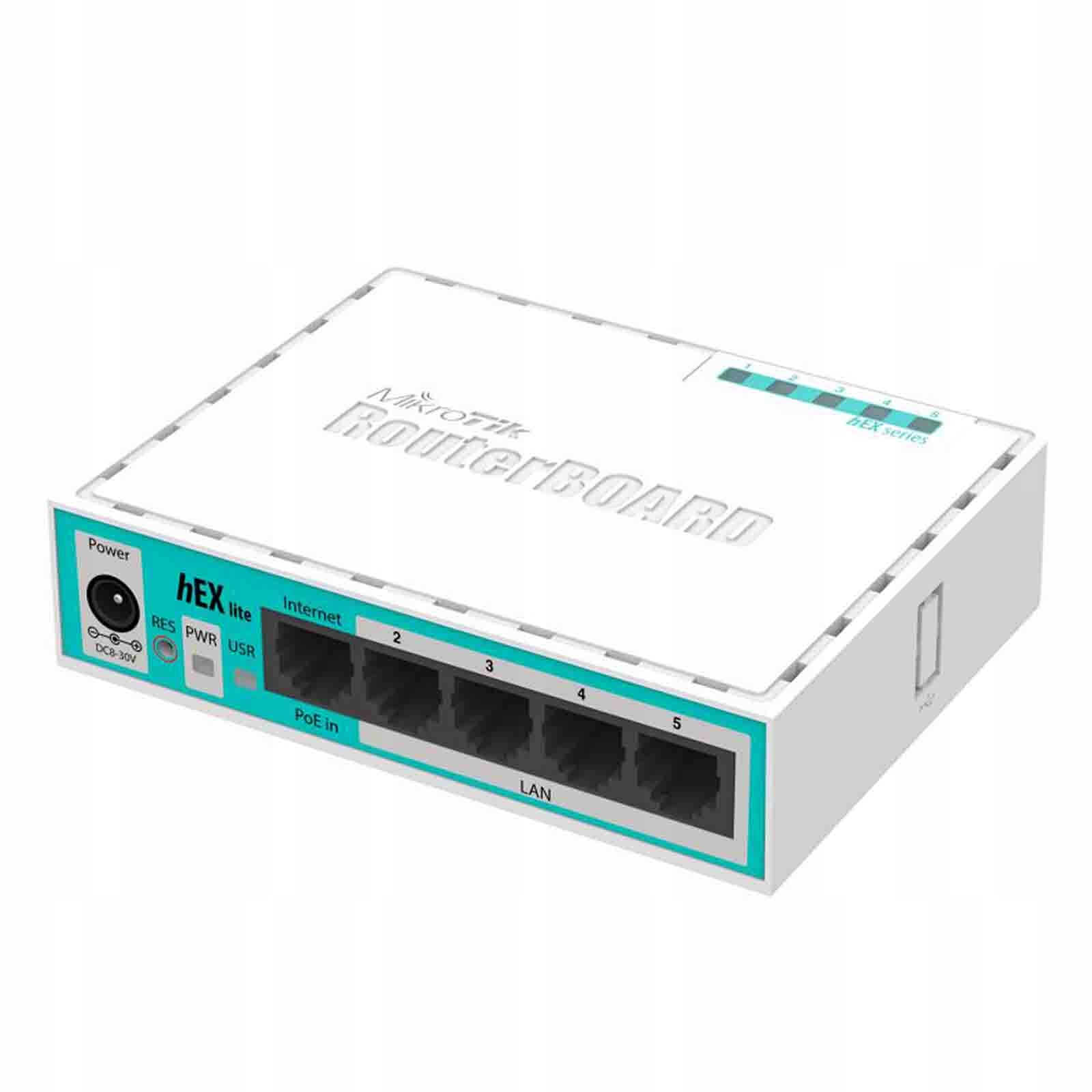 Router przewodowy MikroTik hEX Lite
