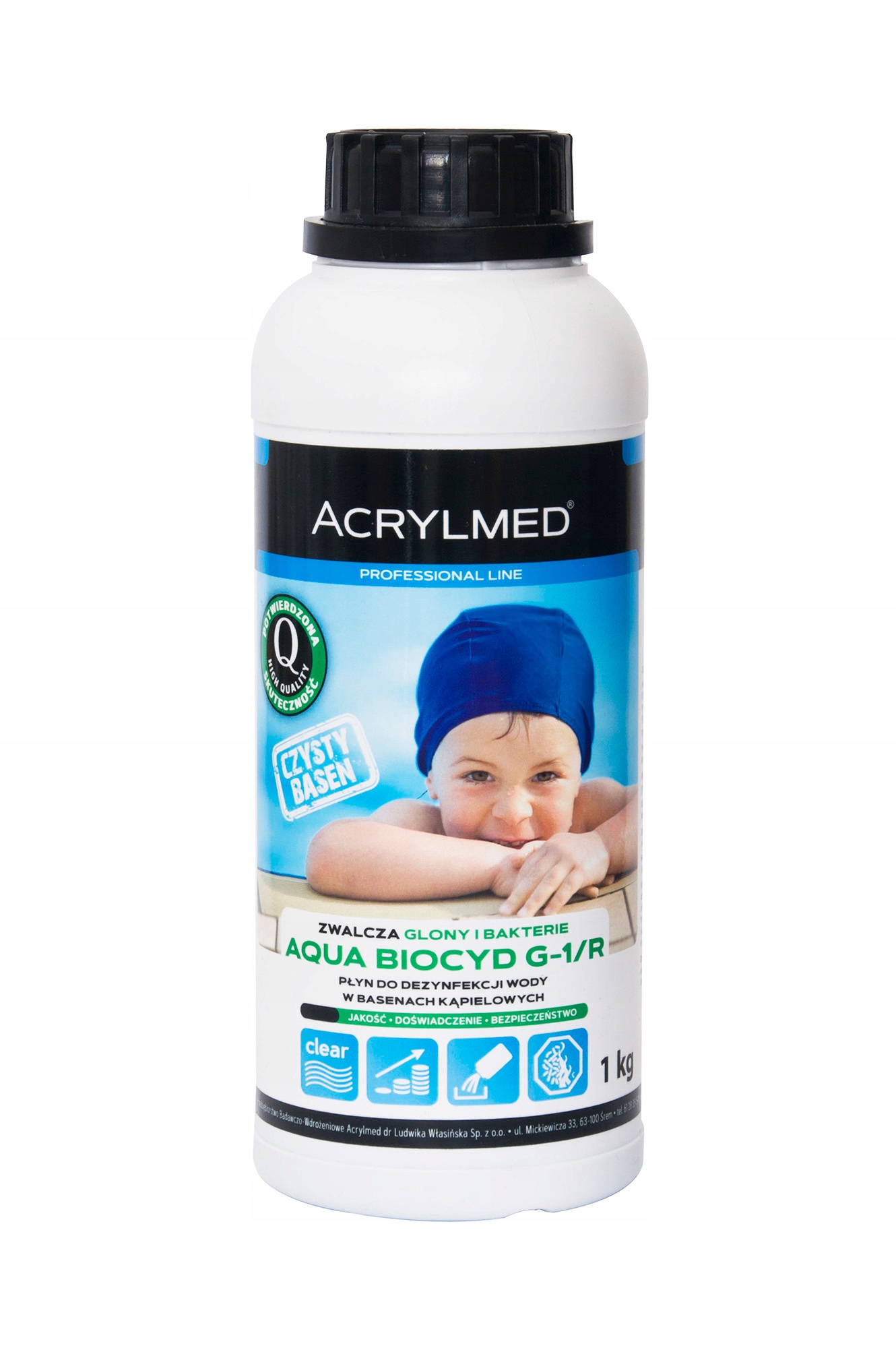 

Chemia basen Aqua Biocyd, Antyglon, Alg, Glony P-ń
