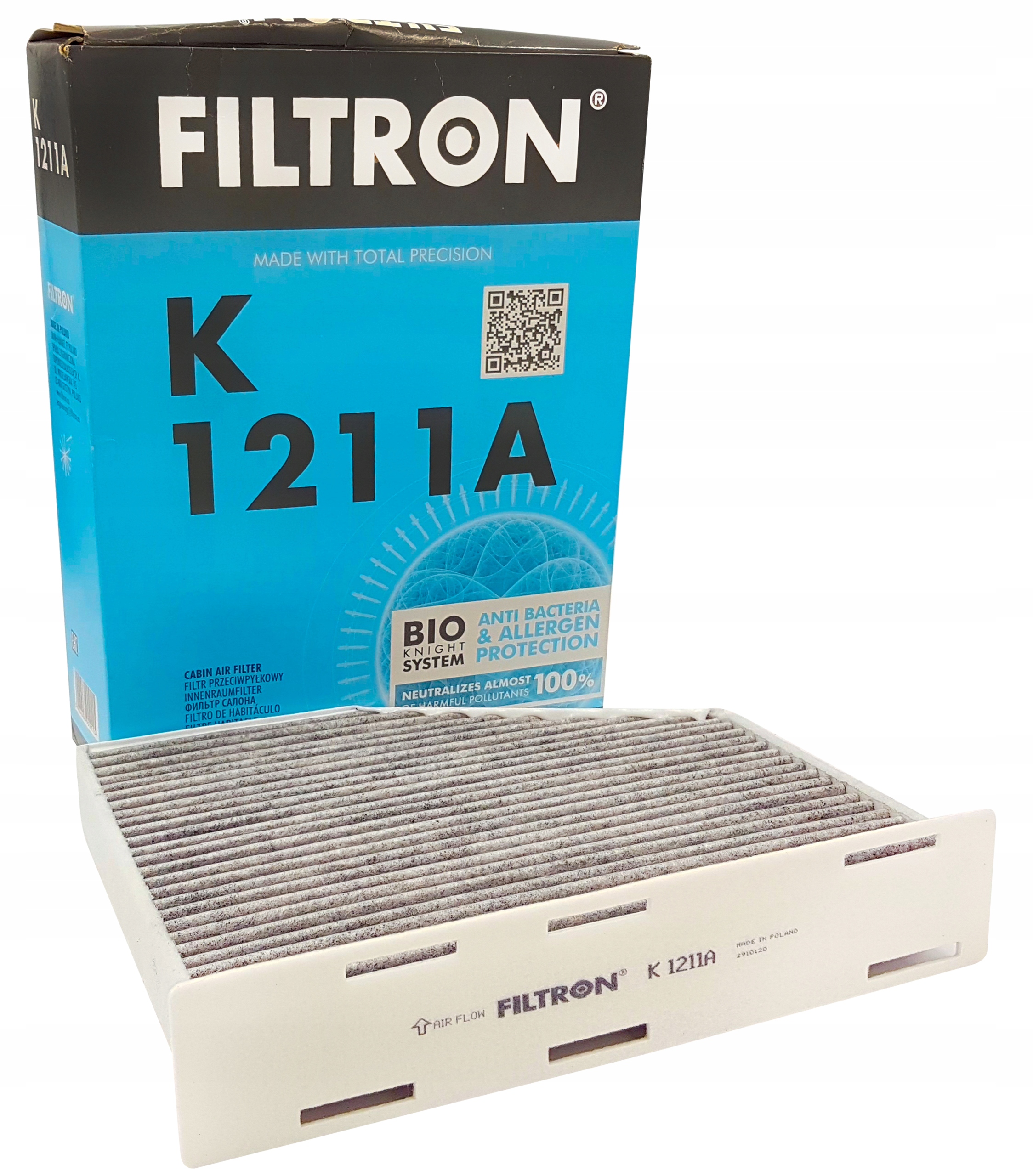 

Filtr Kabinowy Filtron K 1211A