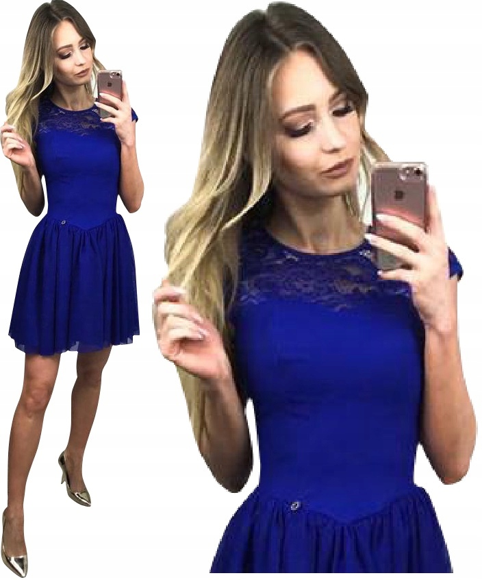 Sukienka Koronkowa Z Tiulową Spódnicą Na Wesele 34