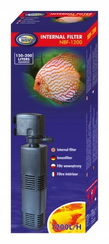 Levně Aqua Nova Vnitřní Filtr NBF-1200 200 l