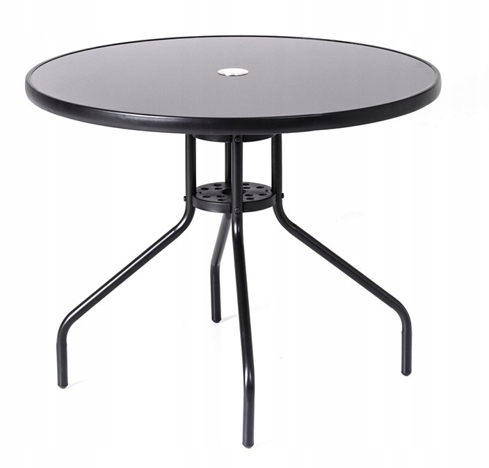 KOMPLET MEBLI TARASOWYCH STÓŁ SZKLANY + 4 KRZESŁA Producent MAT-COMPANY