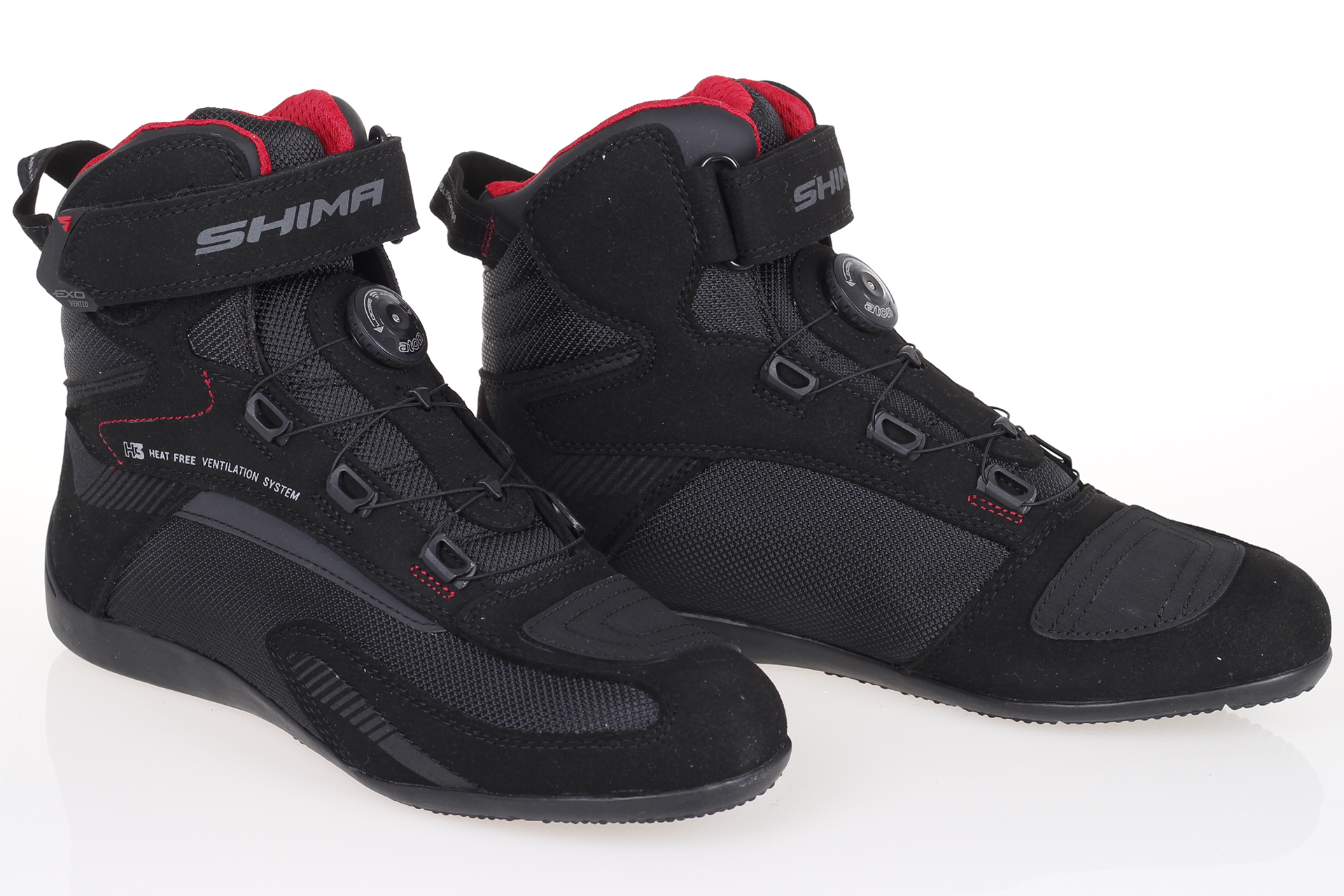 SHIMA EXO VENTED BUTY MOTOCYKLOWE MIEJSKIE GRATISY Rozmiar 46