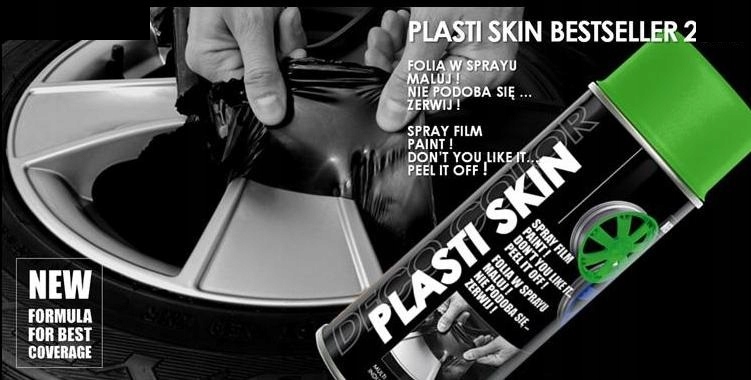 PLASTI FOLIA SPREYU PŁYNNA GUMA Pomaranczowy felg Producent Deco Color