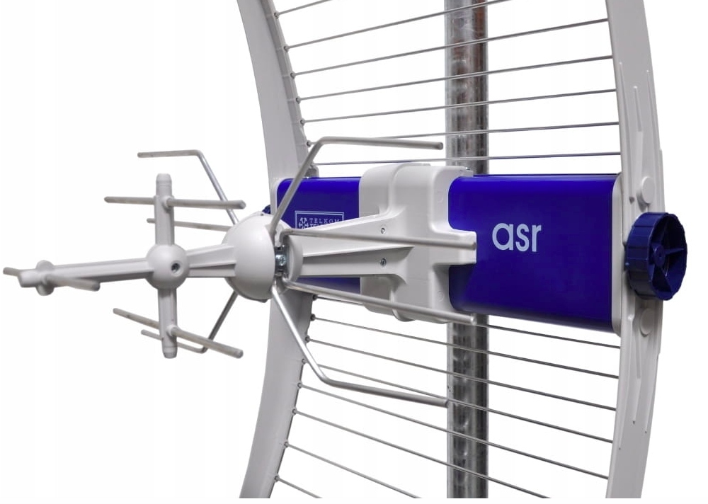 Antena TELMOR DVB-T2 Aktywna SZEROKOPASMOWA MUX8 4K HD VHF UHF ASR P20 Model ASR Classic