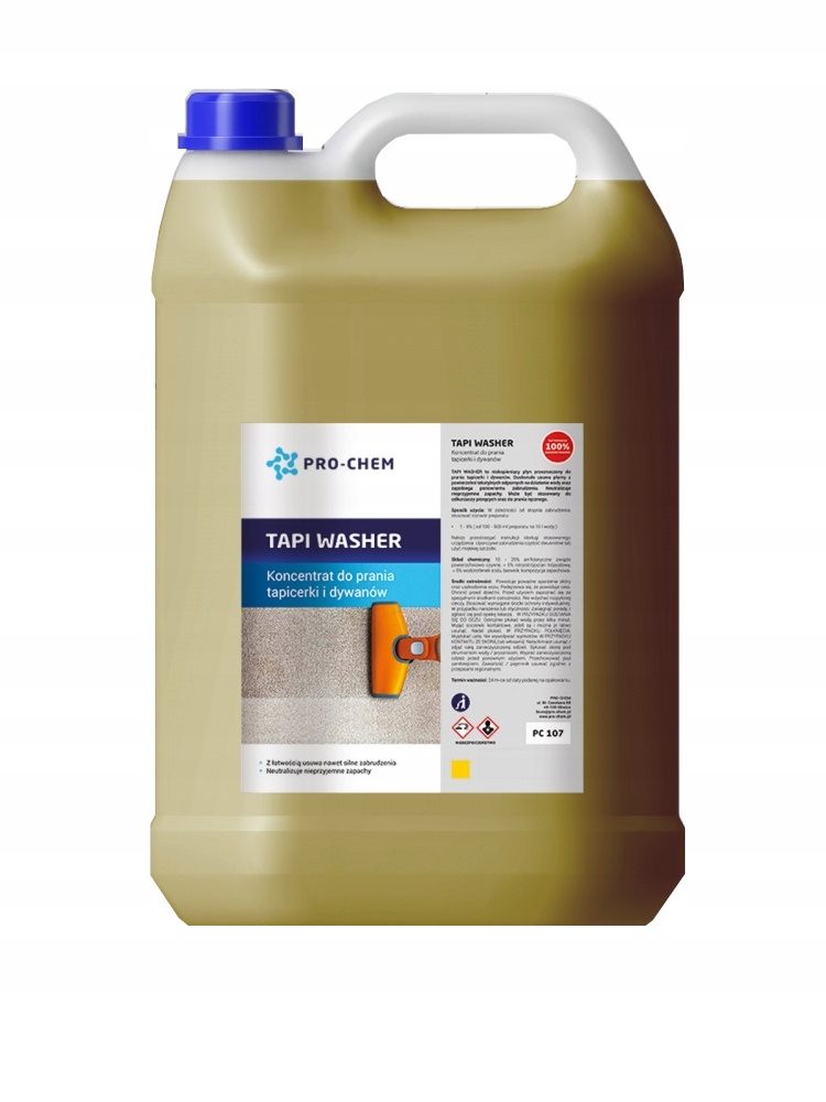 TAPI WASHER 20 КОНЦЕНТРАТ ДЛЯ СТИРКИ ОБИВКИ ПОРОХОМ