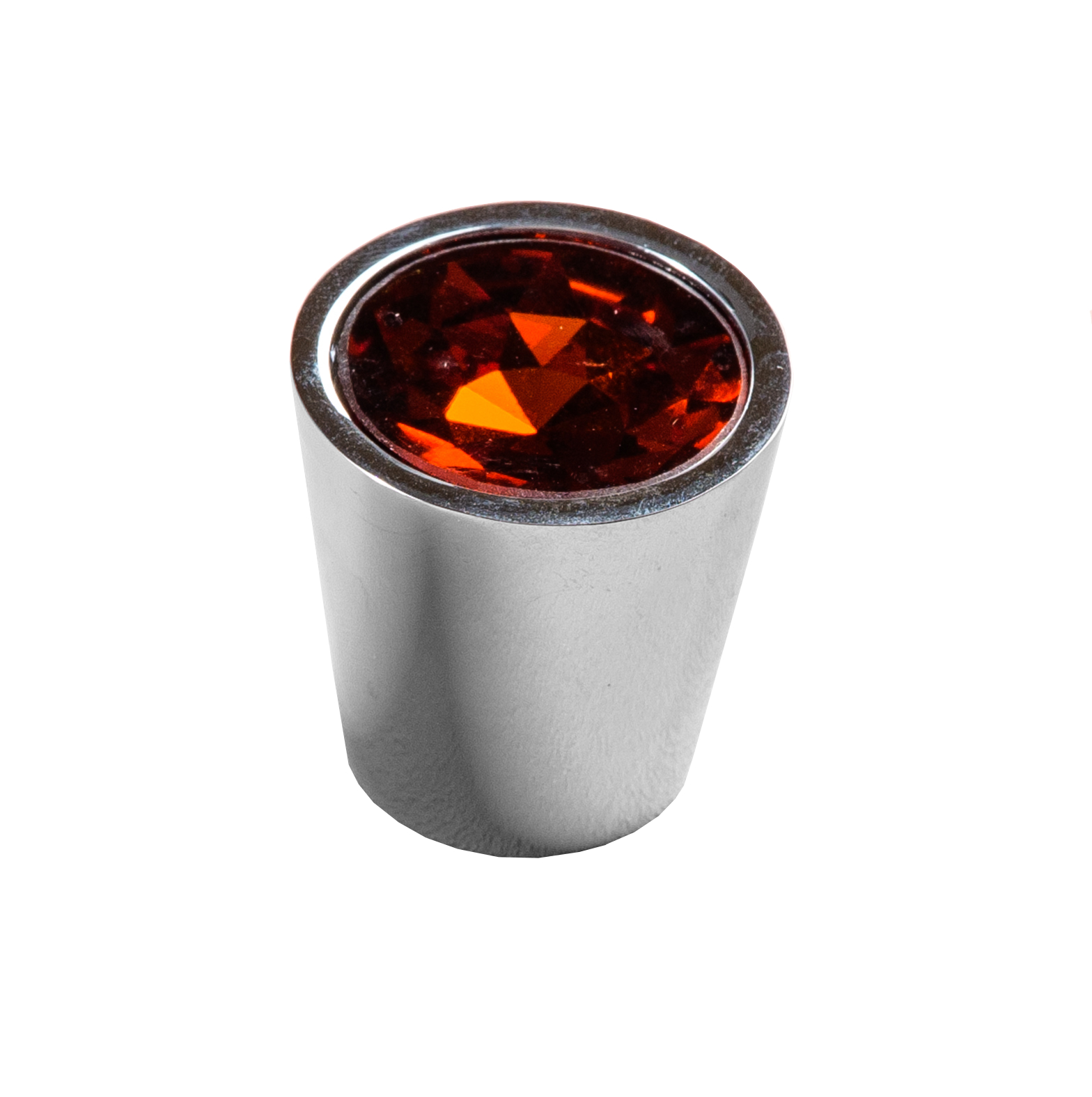 

Prosta Gałka Meblowa Kryształowa Sofia Orange